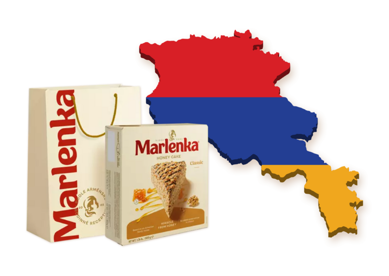 Arménie mapa 2